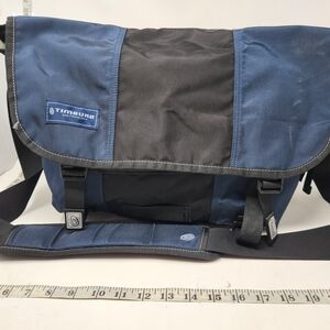 Timbuk2 Blue and Black Messenger Bag